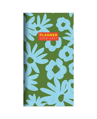 2026-2027 Flower Stencil Small Monthly Pocket Planner