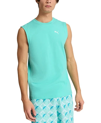Puma Men's Resort Logo Tank Top