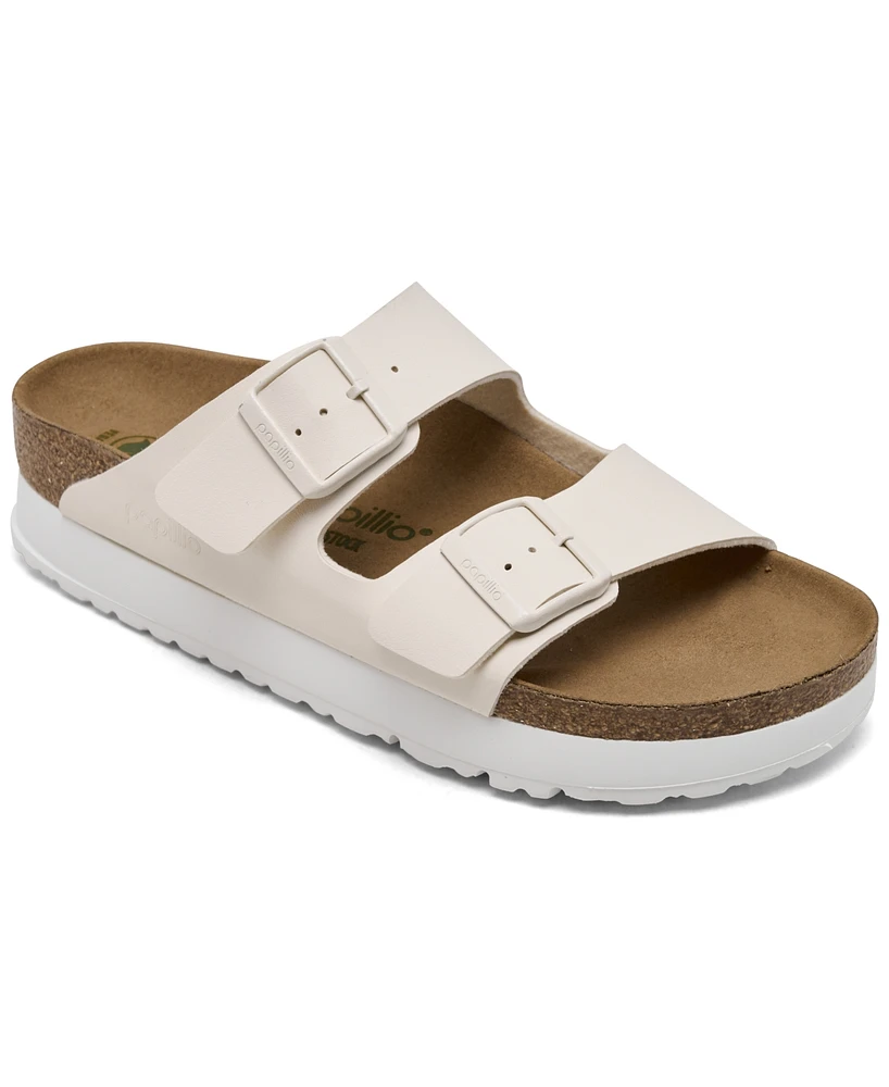 Birkenstock Women's Arizona Flex Birko-Flor Platform Sandals from Finish Line