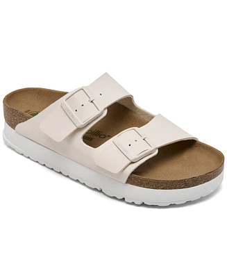 Birkenstock Women's Arizona Flex Birko-Flor Platform Sandals from Finish Line