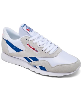 Reebok Men's Classic Nylon Casual Sneakers from Finish Line