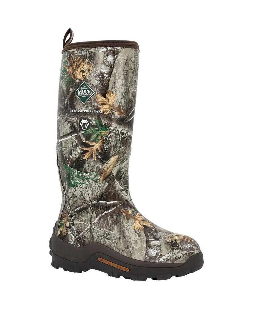 Muck Men's RealTREE Edge Wetland Pro Snake Certified Strike Boot