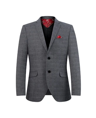 Elie Balleh Toddler Grey Slim Fit Melange Jacket