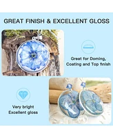 JDiction 1000g Uv Resin, Ultra Clear Advanced Resins Solar Cure Hard Uv Resin Kit for Jewelry Making, Casting and Coating & Diy Crafts