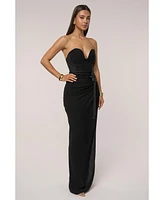 Jluxlabel Women's Destination Linen Skirt Set