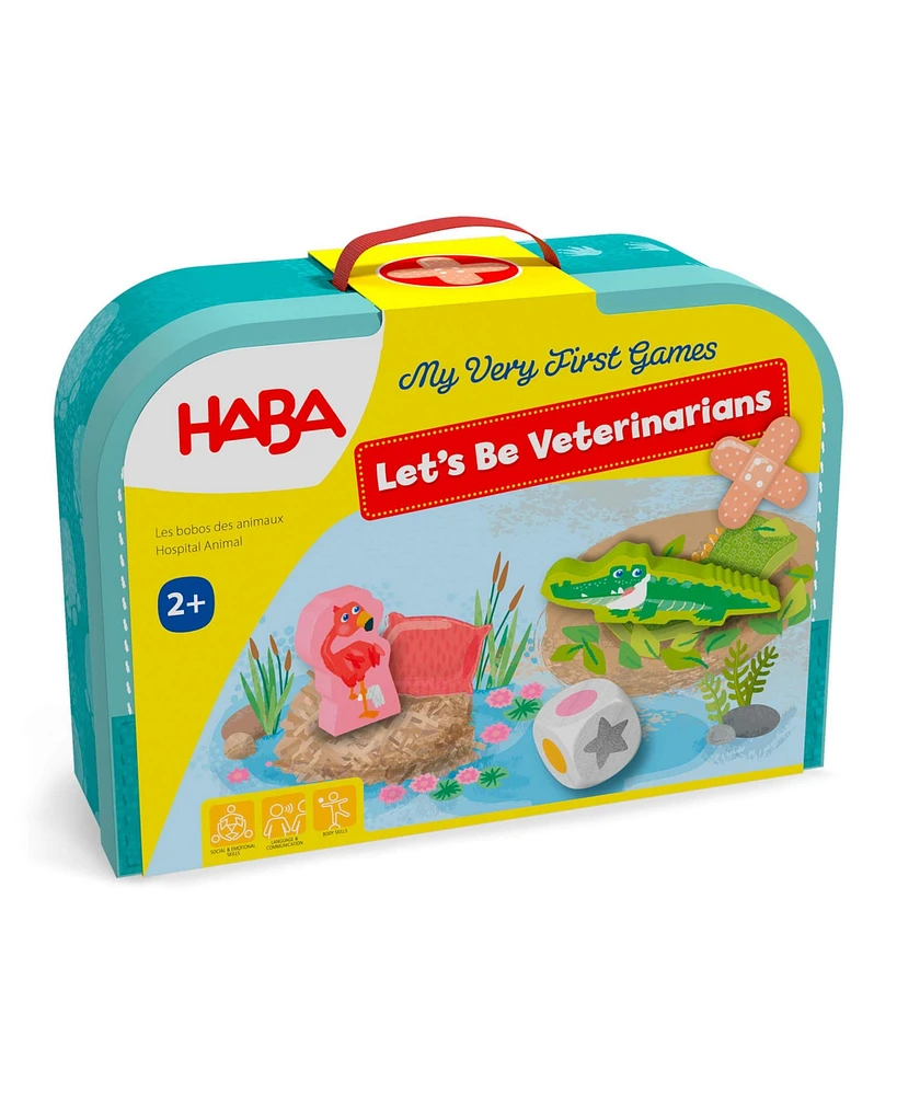 Haba My Very First Games - At the Vet, Toddler Games & Veterinarian Playset for Kids, Pretend Play Toys and Learning Toys for Toddlers 2-4 Years