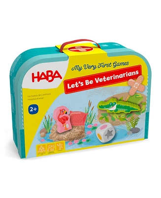 Haba My Very First Games - At the Vet, Toddler Games & Veterinarian Playset for Kids, Pretend Play Toys and Learning Toys for Toddlers 2-4 Years