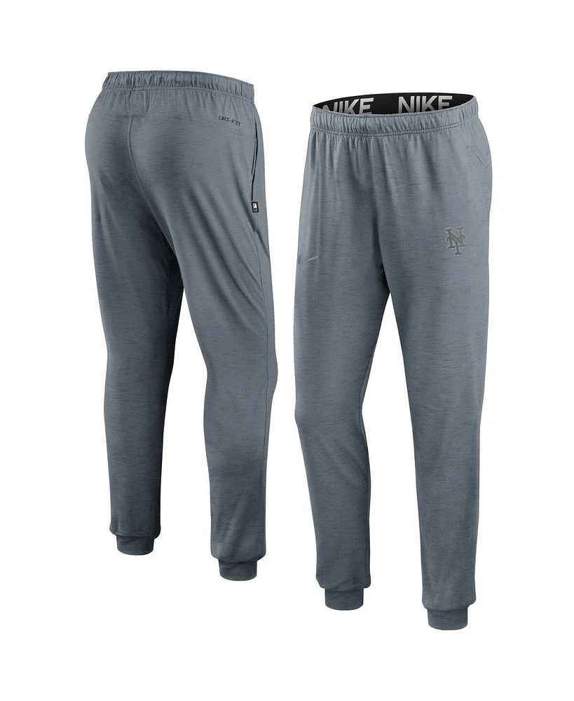Nike Men's Heather Gray New York Mets Travel Performance Pants