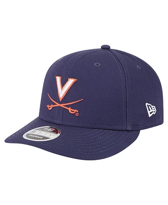 New Era Men's Navy Virginia Cavaliers Low Profile 9FIFTY Snapback Hat