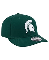 New Era Men's Green Michigan State Spartans Low Profile 9FIFTY Snapback Hat