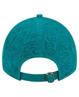 New Era Women's Aqua Miami Dolphins Throwback Flair 9TWENTY Adjustable Hat