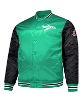Mitchell & Ness Men's Kelly Green New York Jets Team Satin Jacket