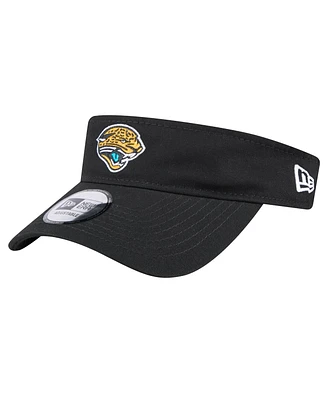 New Era Men's Black Jacksonville Jaguars Main Adjustable Visor