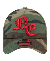 New Era Men's Camo New England Patriots Mystic Camo A-Frame 9FORTY Adjustable Hat
