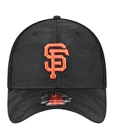 New Era Men's Black San Francisco Giants Subtle Camo 39THIRTY Flex Hat