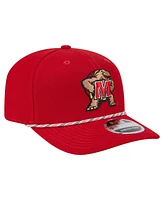 New Era Men's Red Maryland Terrapins Gameday Multi-Rope 9SEVENTY Stretch Snap Hat