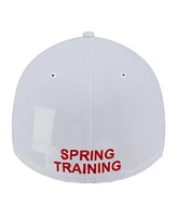 New Era Men's Red Los Angeles Angels 2025 Spring Training Landscape 39THIRTY Flex Hat