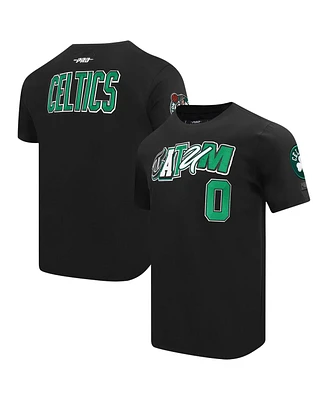 Pro Standard Men's Jayson Tatum Black Boston Celtics City Ransom T-Shirt