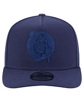 New Era Men's Navy Boston Celtics Colorpack A-Frame Pinch Front 9FIFTY Snapback Hat