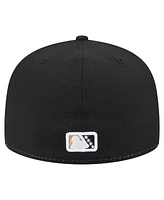 New Era Men's White/Black Rome Emperors Authentic Collection 59FIFTY Fitted Hat