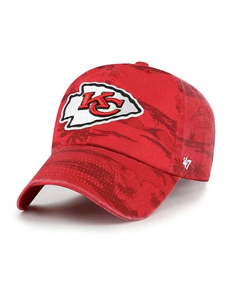 '47 Brand Men's Red Kansas City Chiefs Fiji Clean Up Adjustable Hat