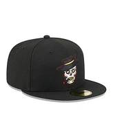 New Era Men's Black Inland Empire 66ers Theme Nights 59FIFTY Fitted Hat