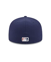 New Era Men's Navy Binghamton Rumble Ponies theme Nights 59FIFTY Fitted Hat