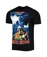 Philcos Men's and Women's Black Rick Ross Graphic T-Shirt