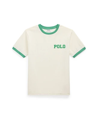 Polo Ralph Lauren Big Boys Logo Jersey Ringer T-Shirt
