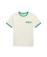 Polo Ralph Lauren Big Boys Logo Jersey Ringer T-Shirt