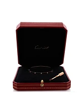 Pre-Owned Cartier Small Love 10 Diamond Bracelet 18K Rose Gold with Diamonds