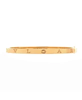 Pre-Owned Bvlgari B.Zero1 Essential Hinge Bangle Bracelet 18K Rose Gold