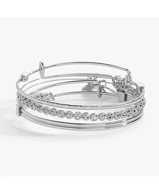 Set of 3 Delicate Bangle Bracelets