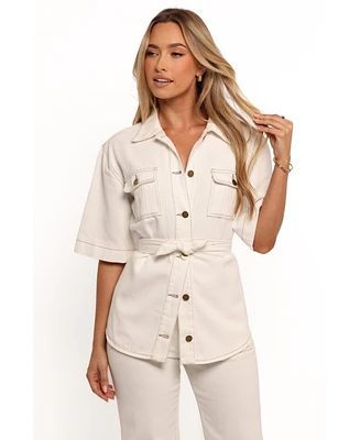 Petal and Pup Women's Lepal Denim Shirt