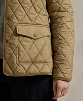 Polo Ralph Lauren Women's Corduroy-Trim Quilted Barn Jacket