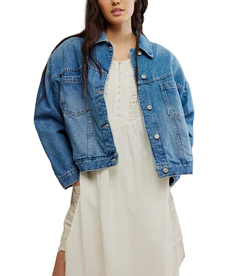 Free People Women's Opal Swing Denim Jacket