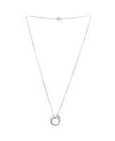Pre-Owned Cartier Etincelle de Cartier Pendant Necklace 18K White Gold with Diamonds