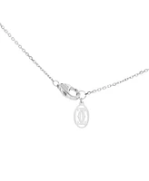 Pre-Owned Cartier Xs D'Amour Pendant Necklace 18K White Gold and Diamond