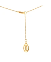 Pre-Owned Cartier Heart Pendant Necklace 18K Rose Gold and Diamonds
