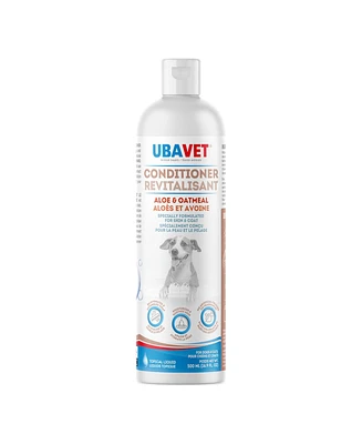 Ubavet Aloe & Oatmeal Conditioner for Dogs & Cats – Nourishing & Soothing Formula for Sensitive Skin – (16.9 fl oz / 500ml)