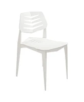 Plastic Outdoor Dining - Matisse Polypropylene All-Weather Patio for the Kitchen, Porch