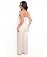 Petal and Pup Women's Metra Scalloped Jumpsuit