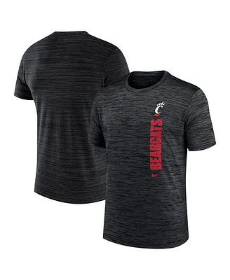 Nike Men's Black Cincinnati Bearcats 2024 Sideline Velocity Legend Performance T-Shirt