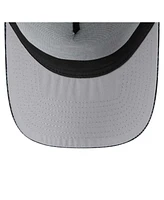 New Era Men's Black Chicago Cubs 9FORTY A-Frame Trucker Adjustable Hat