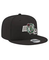 New Era Men's Black Boston Celtics State Pride 9FIFTY Snapback Hat