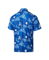 Reyn Spooner Men's Royal New England Patriots Throwback Pua Performance Polo Shirt