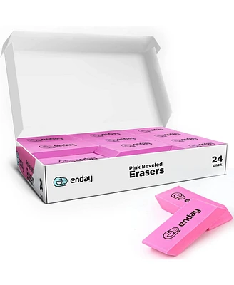 Erasers Pencil Block, Hi Polymer Large Pink Soft Eraser, Rubber and Non – Abrasive Eraser, Erasers School Supplies for Kids and Artists, Best E