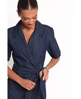 Petal and Pup Women's Bruna Denim Romper