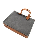Jason Wu Structured Grey Felt Tote