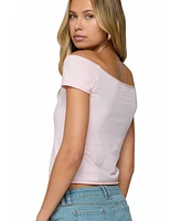 Edikted Women's 76 Off Shoulder Top